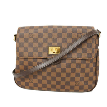 LOUIS VUITTON Shoulder Bag Damier Bouzas Roseberry N41178 Brown Women's