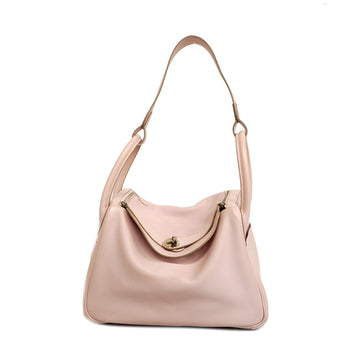 HERMESAuth  Lindy Lindy 30 K Stamp Women's Swift Leather Handbag,Shoulder Bag