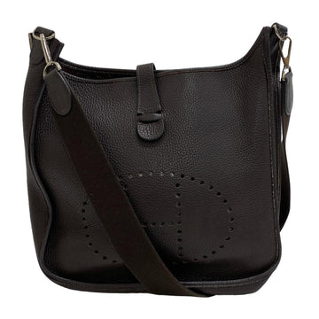 HERMES Evelyn 2 PM de shoulder bag chocolate ladies