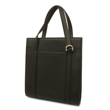 CARTIERAuth  Cabochon Tote Bag Women's Leather Tote Bag Black