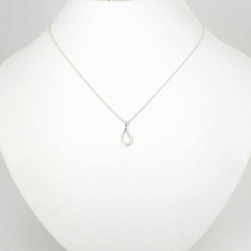 TIFFANY 925 open teardrop pendant necklace