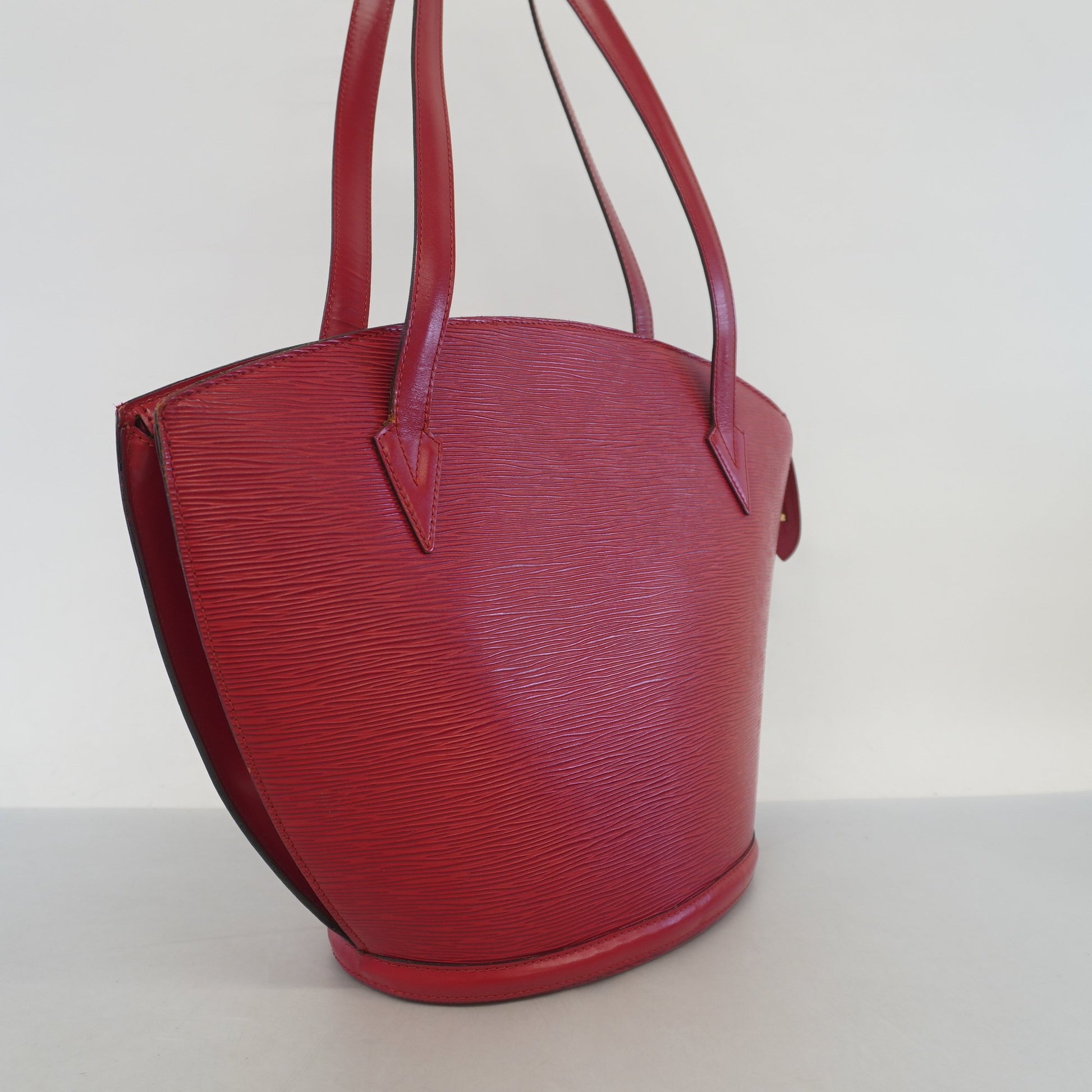 Louis Vuitton Epi Saint-Jacques Shoulder Bag Tote M52267 Castilian