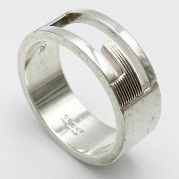 GUCCI Ring G No. 20 Silver Accessories Fashion Ag925 Men's