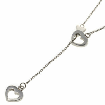 TIFFANY necklace heart link lariat silver 925 ladies &Co.