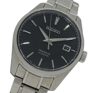 SEIKO Presage 6R35-00V0 SARX083 watch men's date automatic winding AT stainless steel SS silver black