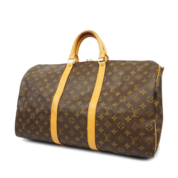 LOUIS VUITTON[3yc2678] Auth  Boston Bag Monogram Keepall Bandouliere 50 M41416