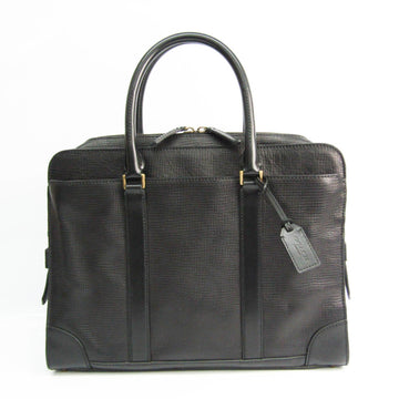 COACH CROSBY SLIM BRIEF IN BOX 71013 Men's Leather Briefcase Black