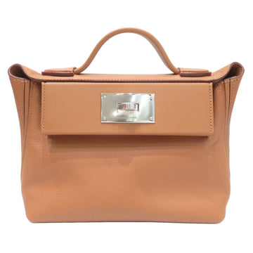 HERMES Van Quatre Handbag Shoulder Bag Gold SV Hardware Ever Color/Swift B Engraved Ladies Men's