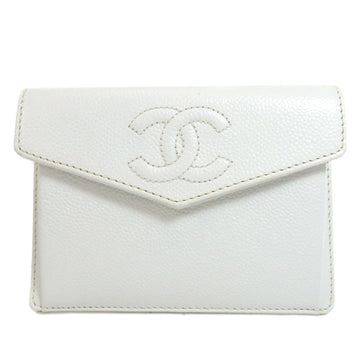 Chanel Coco Mark Coin Case Caviar Skin Ladies CHANEL