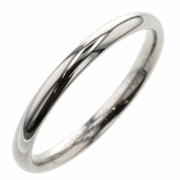 CHANEL Ring John Parisian Marriage Width Approximately 2.5mm Platinum PT950 No. 18.5 Men's