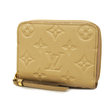 LOUIS VUITTONAuth  Monogram Empreinte Zippy Coin Purse M68696 coin Case