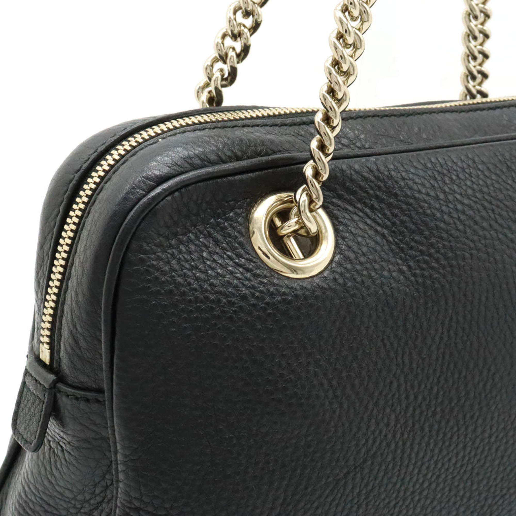 Gucci soho leather discount chain shoulder bag