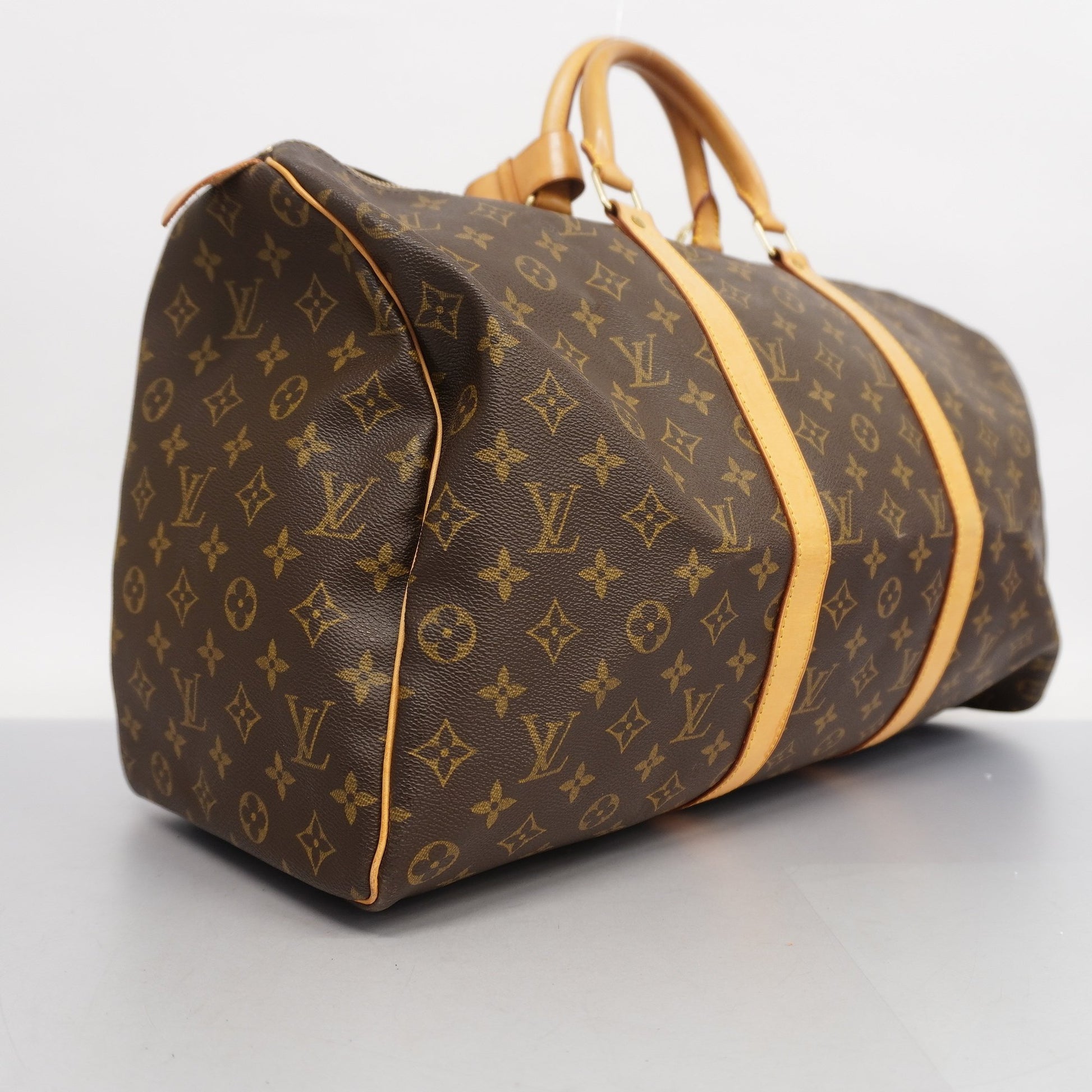 LOUIS VUITTON Boston bag M41426 Keepall 50 Monogram canvas Brown unise –