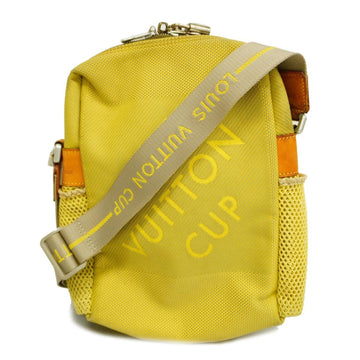 LOUIS VUITTON Shoulder Bag Damier Jean LV Cup Weatherly M80636 Yellow Men's