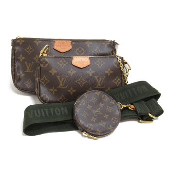 LOUIS VUITTON Multi Pochette Accessoires Brown Monogram PVC coated canvas M44813