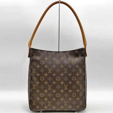 LOUIS VUITTON Looping GM Monogram Shoulder Bag Tote Women's Men's Fashion M51145