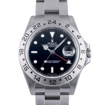 ROLEX Explorer II 16570 black dial watch men