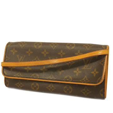 LOUIS VUITTONAuth  Monogram Pochette Twin GM M51852 Women's Shoulder Bag