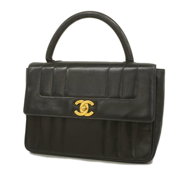 Chanel Handbag Women's Leather Handbag Black