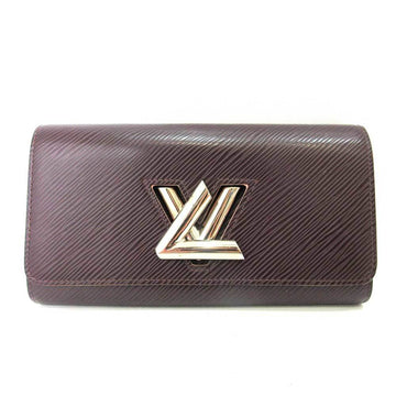 Replica Louis Vuitton Epi Leather Twist Compact Wallet White Pink