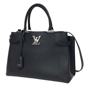 LOUIS VUITTON Rock Me Day Tote Bag Handbag M53730 Black Women's Vuitton Back aq9209