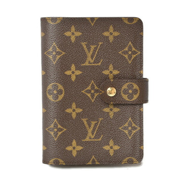 LOUIS VUITTON Wallet  Medium Notebook Cover Porte Papier Zip Monogram M61207