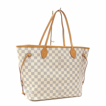 LOUIS VUITTON Tote Bag Damier Azur Neverfull MM Ladies N51107 Hand Shoulder