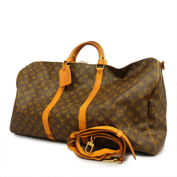 LOUIS VUITTONAuth  Monogram Keepall Bandouliere 60 M41412 Unisex Boston Bag