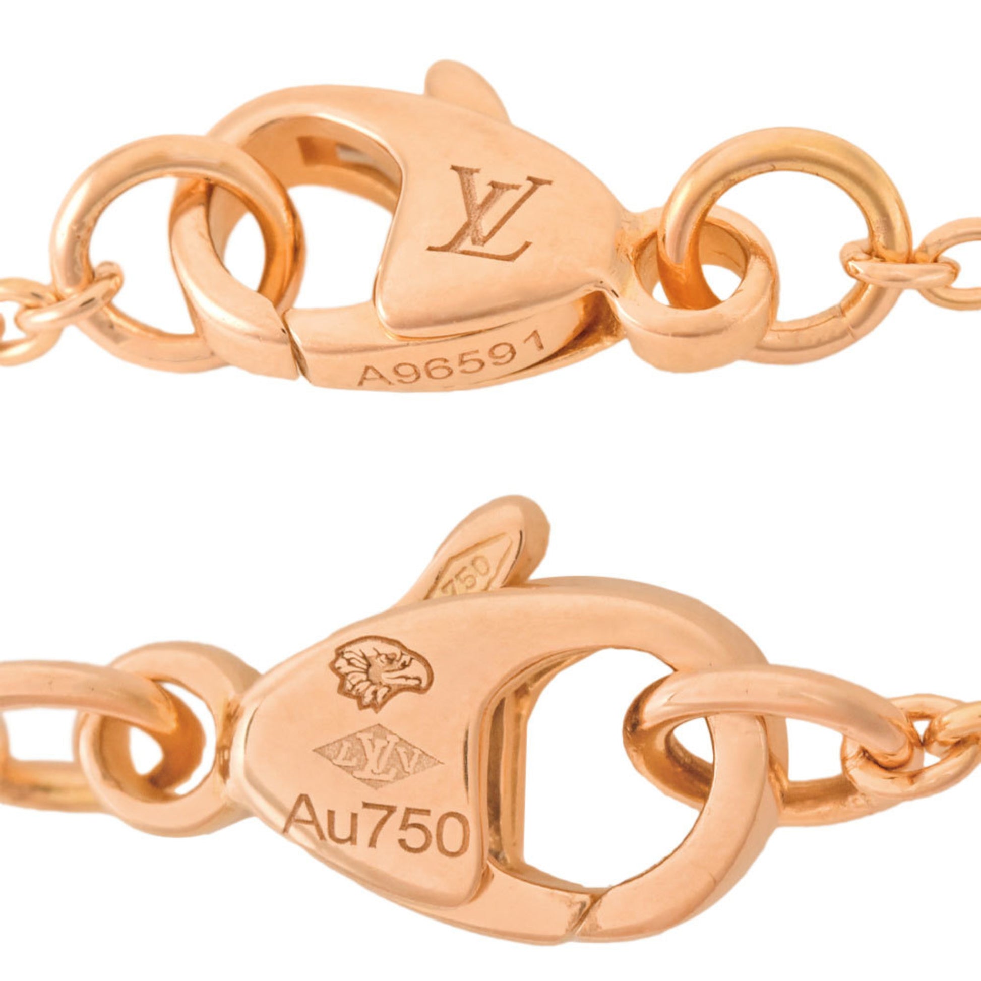 Louis Vuitton 2019 Cruise Empreinte pendant, yellow gold (Q93674, Q93674)