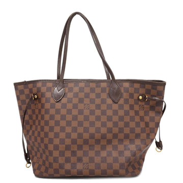 LOUIS VUITTON Tote Bag Damier Neverfull MM N51105 Ebene Ladies