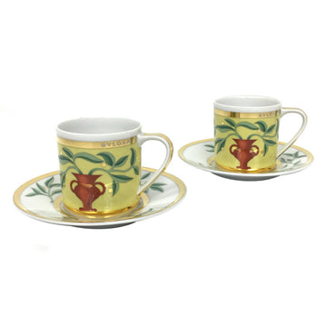 BVLGARI Rosenthal demitasse cup and saucer pair set Itaca espresso super product