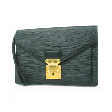 LOUIS VUITTONAuth  Epi Serie Dragonne M52612 Women's Clutch Bag Noir