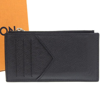 Louis Vuitton Taiga Coin Card Holder Noir M62914 Multi Case