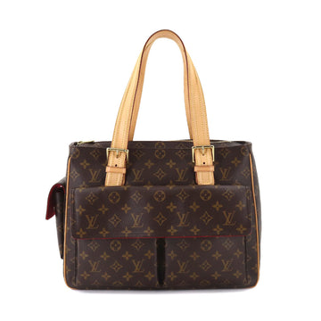 Louis Vuitton Monogram Multiplicity Tote Bag Brown M51162 Multipli Cite