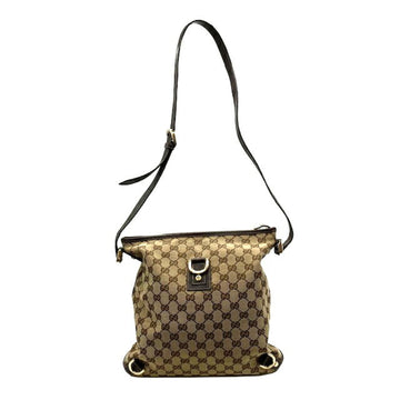 GUCCI Shoulder Bag GG Canvas 131326 Brown