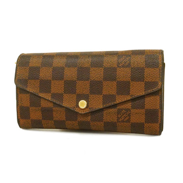 LOUIS VUITTONAuth  Damier Portofeuil Sala N63209 Long Wallet