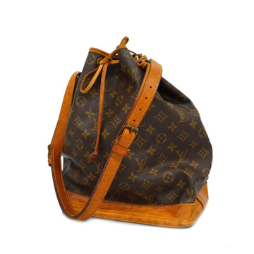 LOUIS VUITTON Shoulder Bag Monogram Noe M42224 Brown Women's