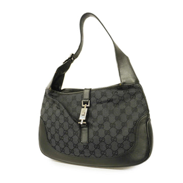 GUCCIAuth  Jackie Handbag 001 3306 Women's GG Canvas Handbag Black