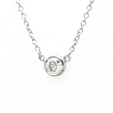 TIFFANY Diamonds By The Yard Platinum Diamond Women's Pendant Necklace