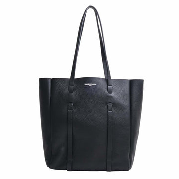 BALENCIAGA Leather Everyday Tote XS Shoulder Bag 489813 Black Women's