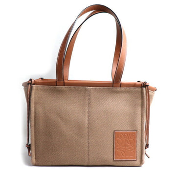 LOEWE Cushion Tote Small Bag Brown 330.02AA93 Women's