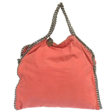 STELLA MCCARTNEY Polyester Falabella Foldover Tote 2WAY Chain Shoulder Bag 234387 Pink Women's