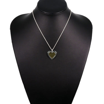 TIFFANY Heart Combi Vintage Silver 925 x K18 Gold Women's Necklace