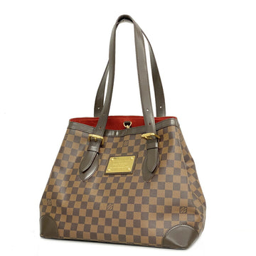 LOUIS VUITTON Tote Bag Damier Hampstead MM N51204 Ebene Ladies