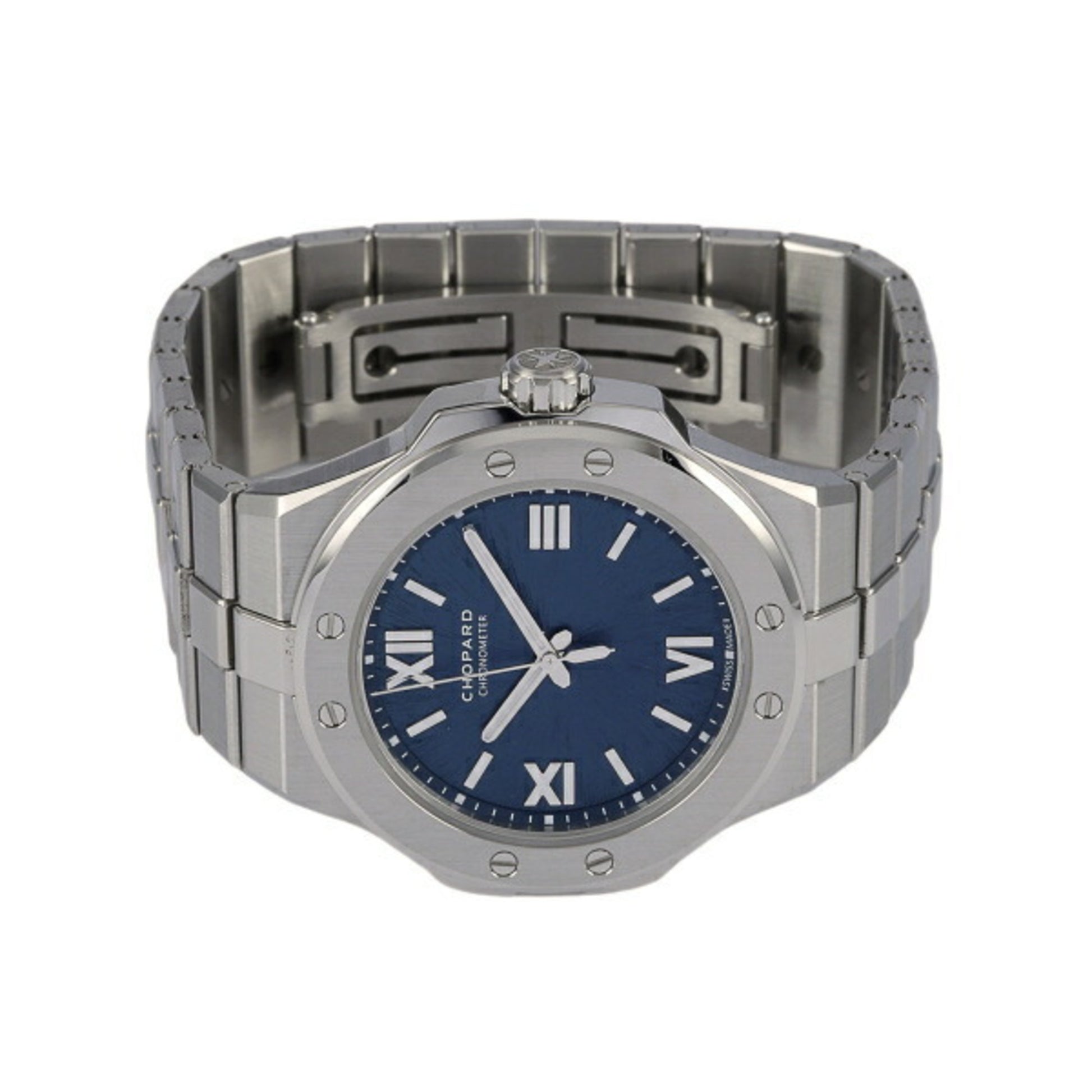 Chopard Blue Stainless Steel Alpine Eagle 298601-3001 Automatic Men's  Wristwatch 36 mm - ShopStyle Jewelry
