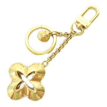 LOUIS VUITTON Portocre Eclipse Keychain Gold Gold Plated M66463