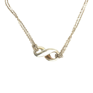 TIFFANY & Co. necklace SV925 Infinity unisex accessory miscellaneous goods SILVER silver 925