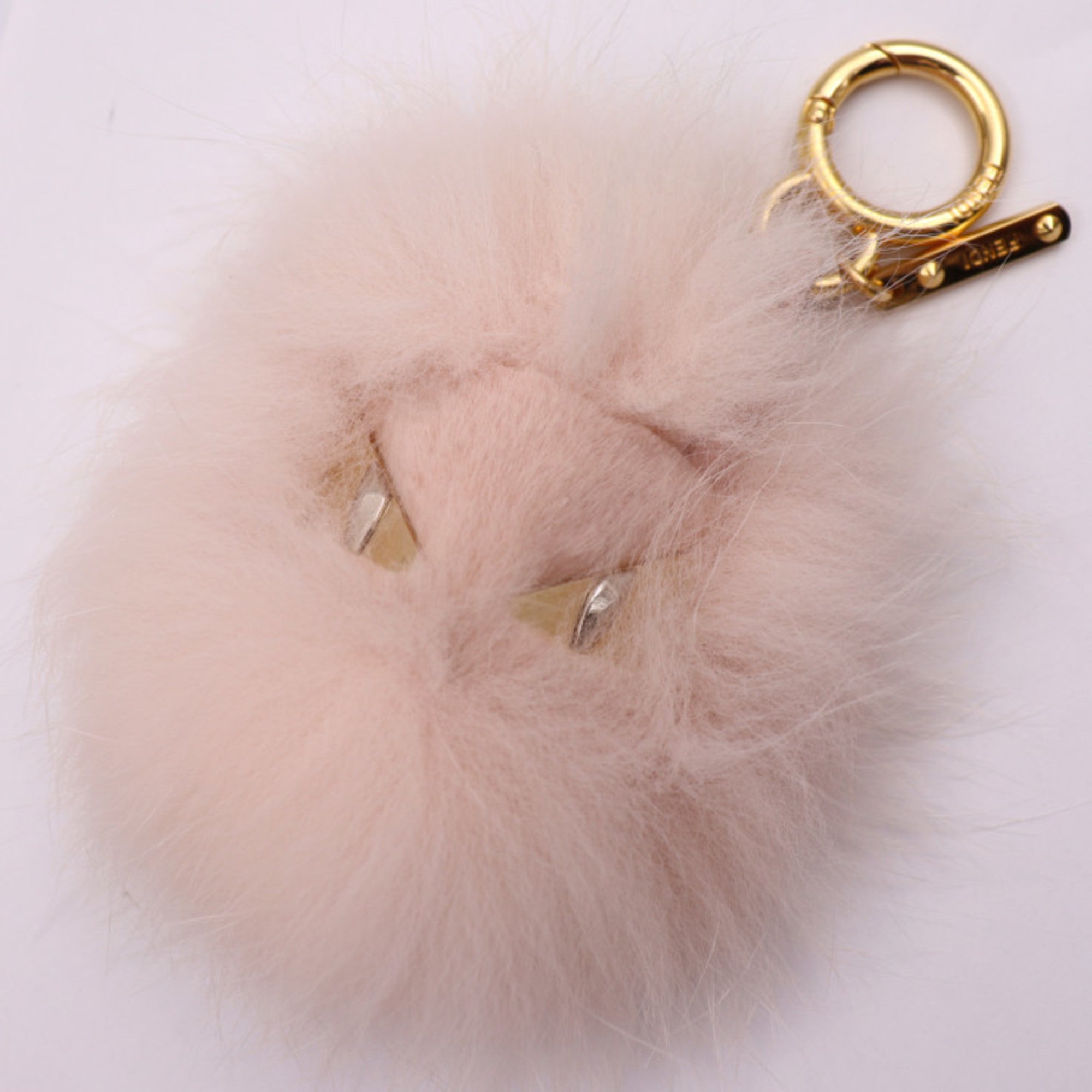 Fendi shop fur keyring