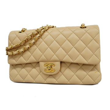Chanel Matelasse W Flap W Chain W Flap W Chain Women's Leather Shoulder Bag
