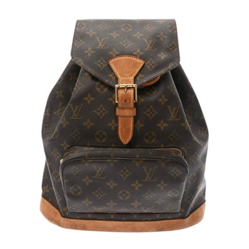 LOUIS VUITTON Monogram Montsuri GM Brown M51135 Women's Canvas Rucksack/Daypack